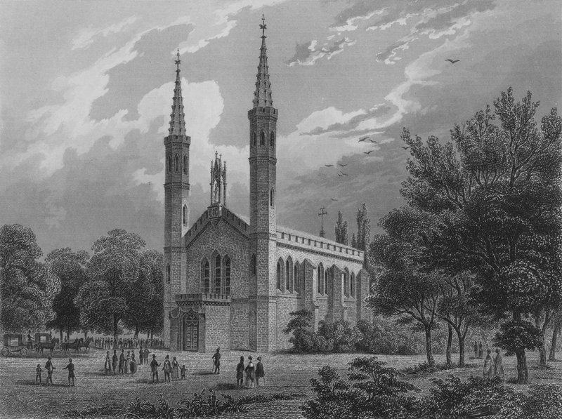 De Nieuwe Kerk in Charlottenburg, Berlijn door German School
