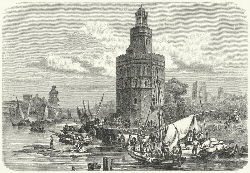 Torre del Oro, Sevilla, Spanje door German School