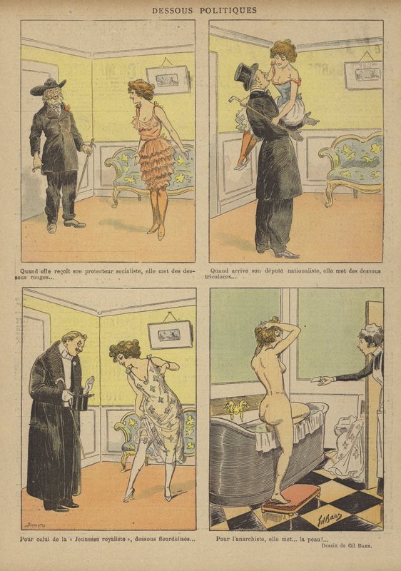 Illustratie voor Le Rire door Gil Baer
