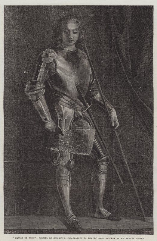 Gaston de Foix door Giorgione da Castelfranco