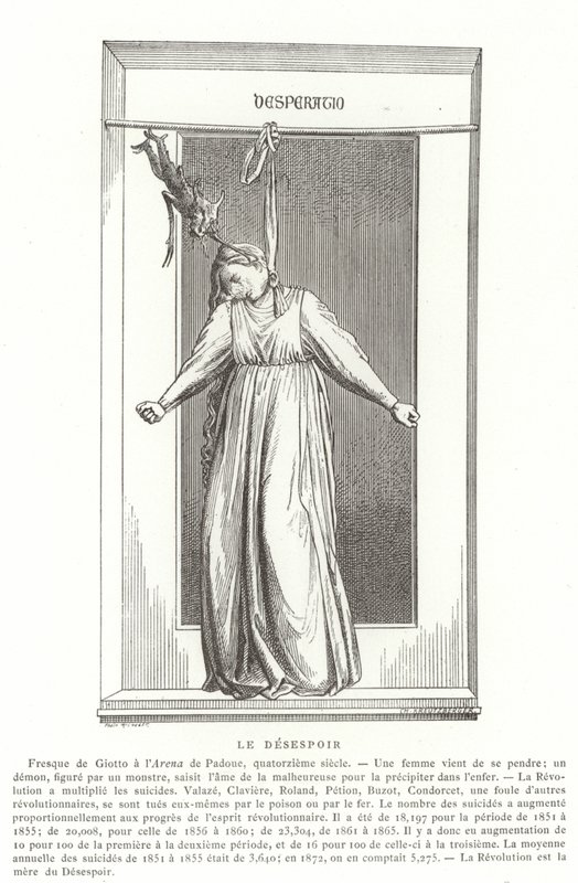 Wanhoop door Giotto di Bondone
