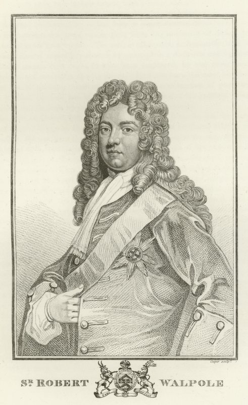Sir Robert Walpole door Godfrey Kneller