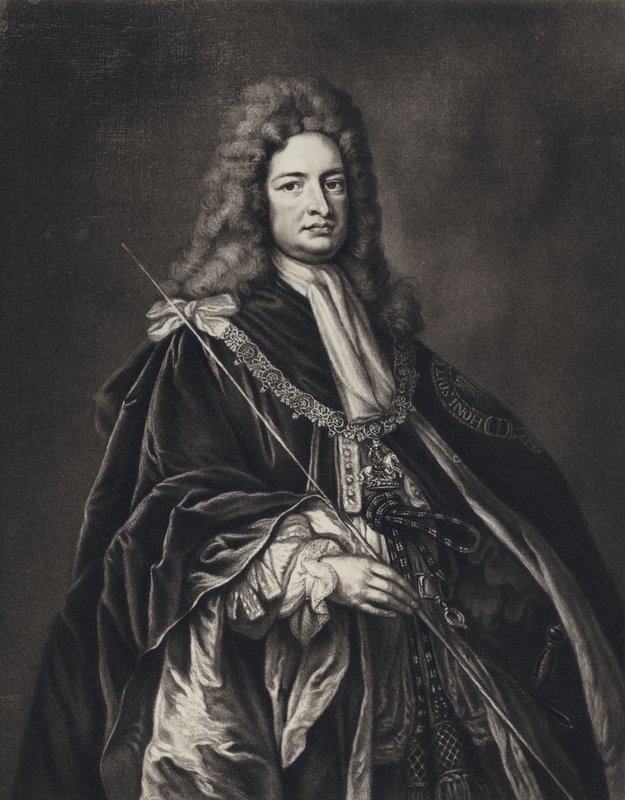 Robert Harley, Graaf Van Oxford door Godfrey (after) Kneller