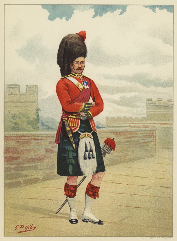 De 42e, The Black Watch (Royal Highlanders) door Godfrey Douglas Giles