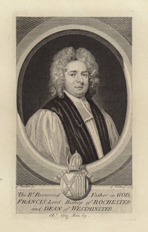 Francis Lord Bishop van Rochester door Godfrey Kneller