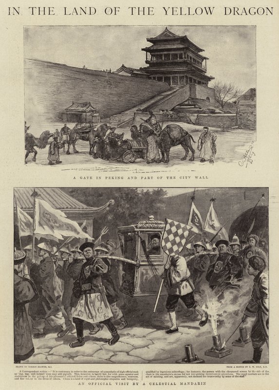 In het land van de Gele Draak door Gordon Frederick Browne
