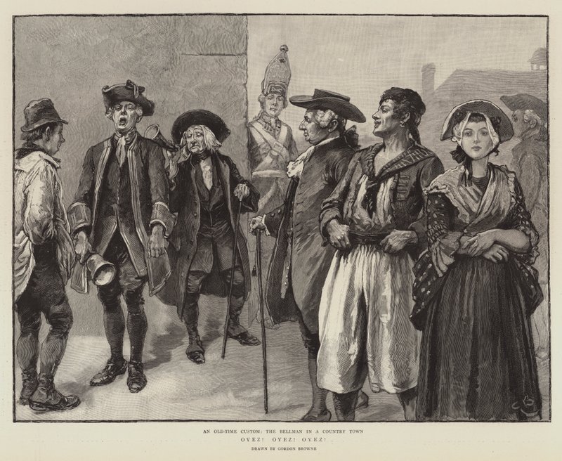 Oyez! Oyez! Oyez! door Gordon Frederick Browne