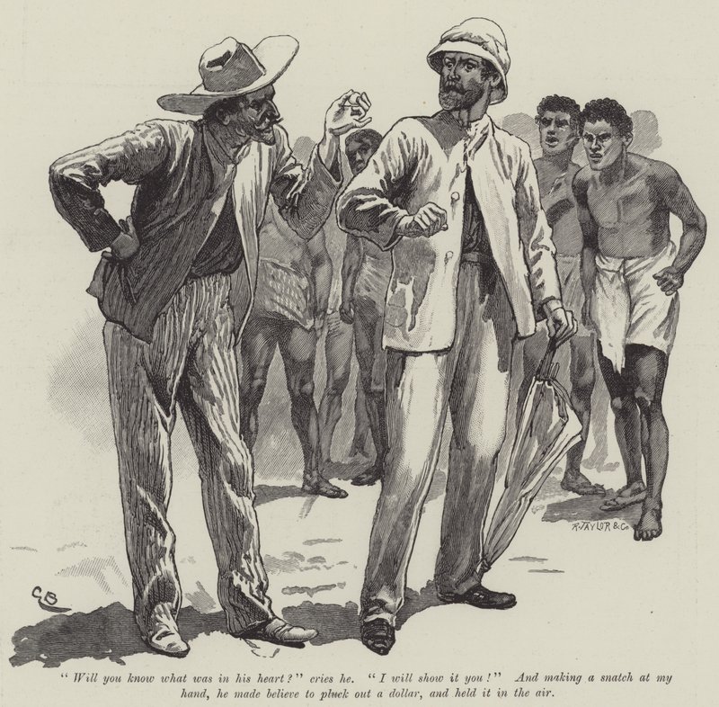 Uma, of Het Strand van Falesa, door Robert Louis Stevenson door Gordon Frederick Browne