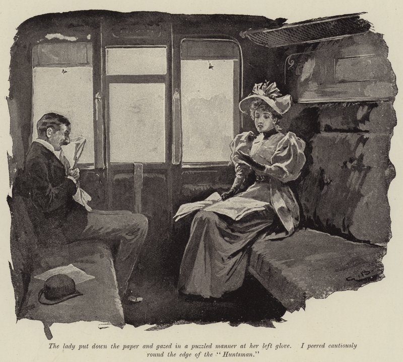 Illustratie voor Just a Short Story, door Arthur Hughes door Gordon Frederick Browne