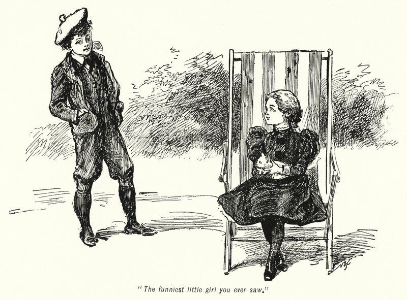 Illustratie voor The Story of the Treasure Seekers door E Nesbit door Gordon Frederick Browne