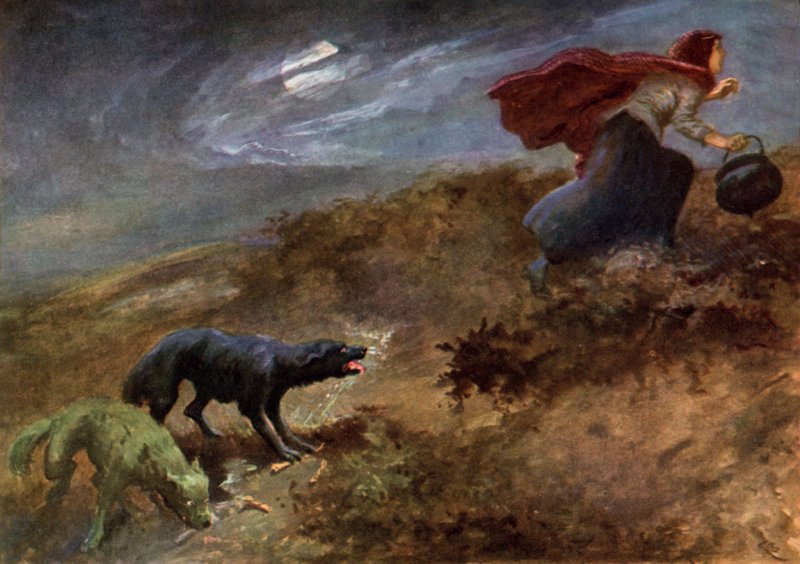 Illustratie voor Het verhaal van de ketel door Gordon Frederick Browne