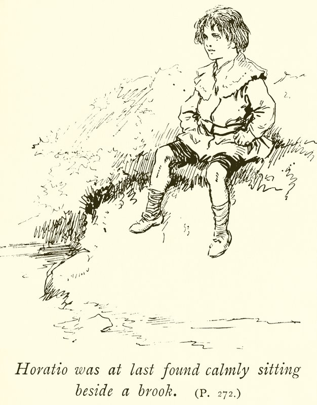 Nelson als jongen door Gordon Frederick Browne