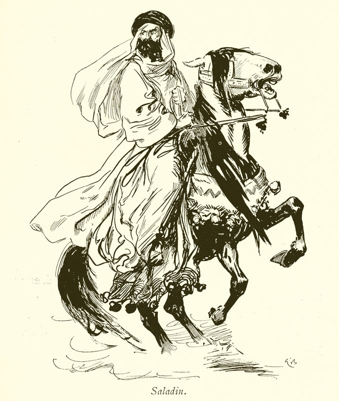 Saladin door Gordon Frederick Browne