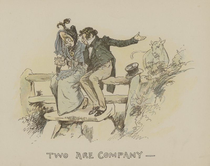 Twee is gezelschap, drie is een menigte door Gordon Frederick Browne