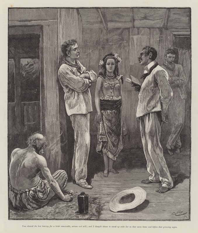 Uma, of Het strand van Falesa, door Robert Louis Stevenson door Gordon Frederick Browne