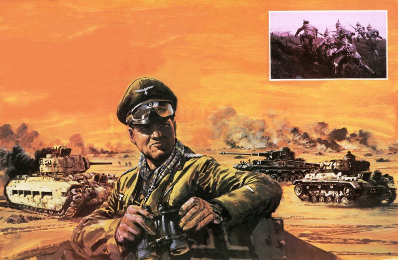 Rommel in Noord-Afrika door Graham Coton