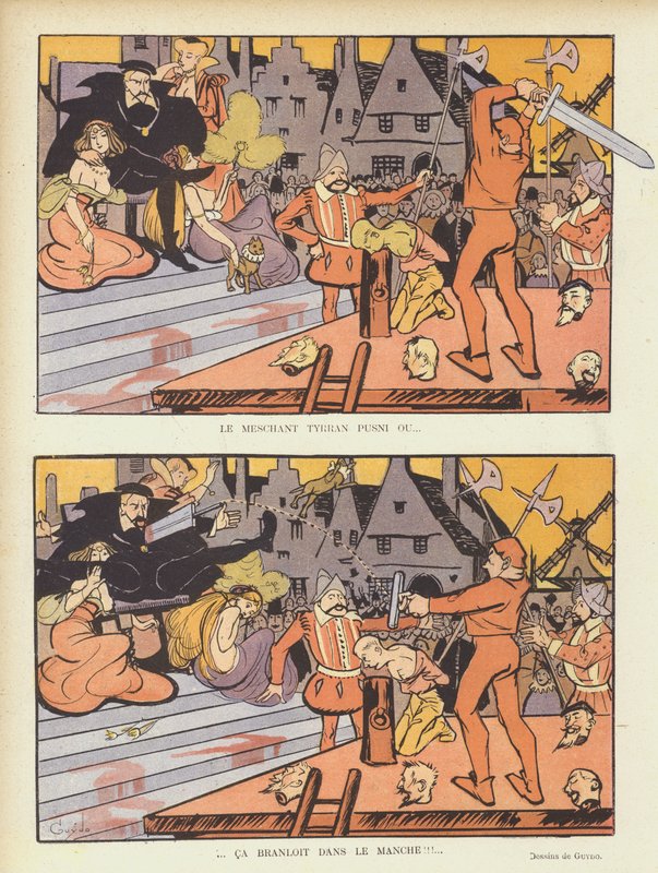 Illustratie voor Le Rire door Guillaume Le Barrois dOrgeval