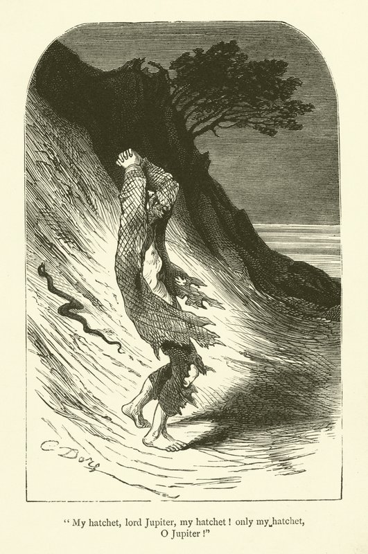 Illustratie voor de werken van Rabelais door Gustave after Dore