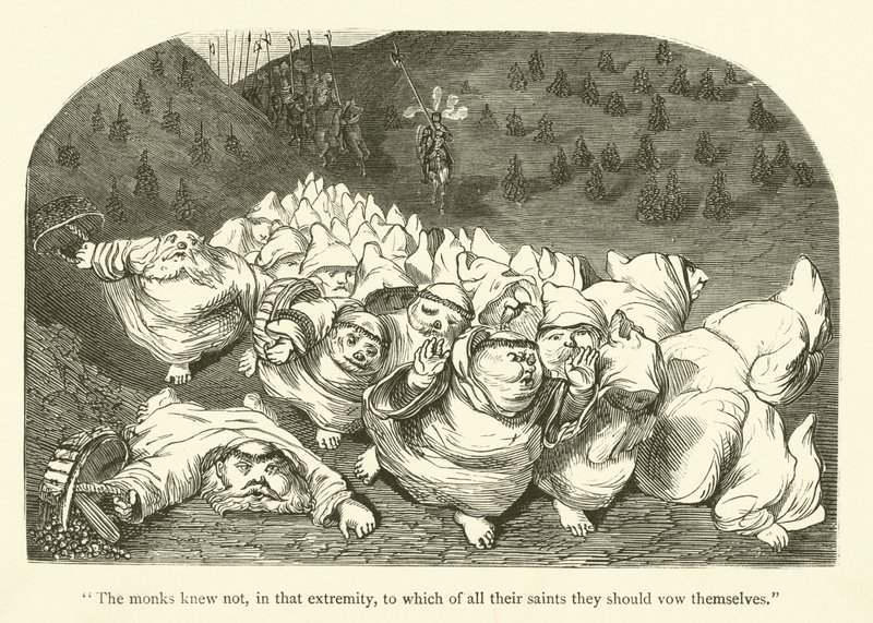 Illustratie voor de werken van Rabelais door Gustave after Dore