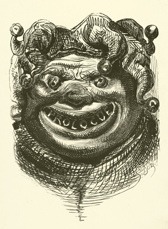 Illustratie voor de werken van Rabelais door Gustave after Dore