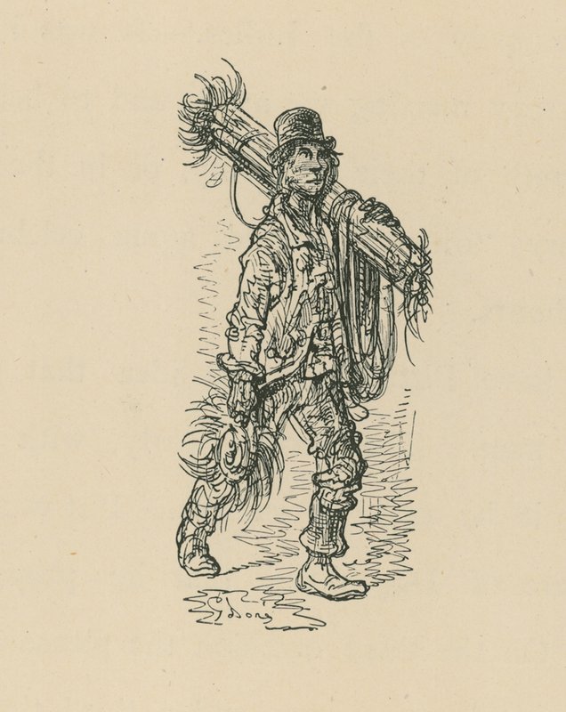 Een Schoorsteenveger door Gustave Dore