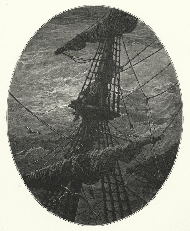 Gustave Dore illustratie voor Coleridge