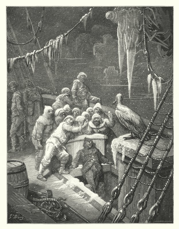 Gustave Doré illustratie voor Coleridge