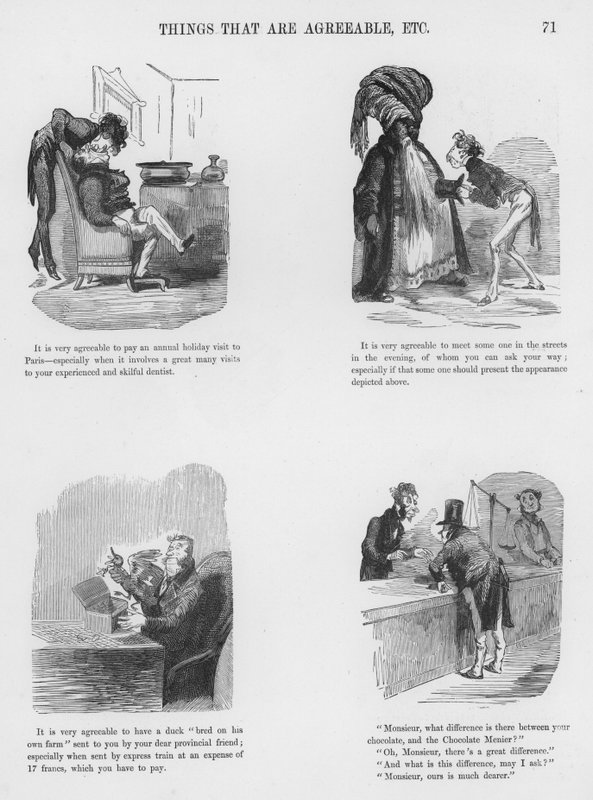 Humoristische en Groteske Schetsen door Gustave Dore (gravure) door Gustave Dore