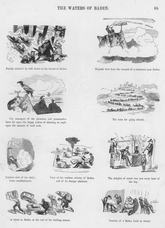 Humoristische en groteske schetsen door Gustave Dore door Gustave Dore