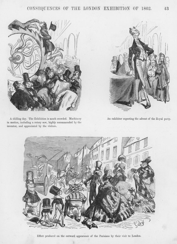 Humoristische en groteske schetsen door Gustave Dore door Gustave Dore