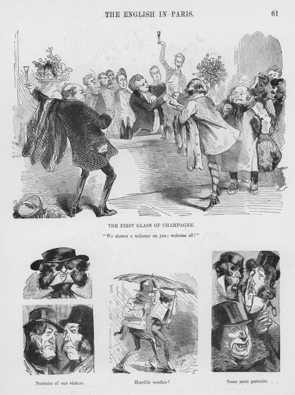 Humoristische en groteske schetsen door Gustave Doré (gravure) door Gustave Dore