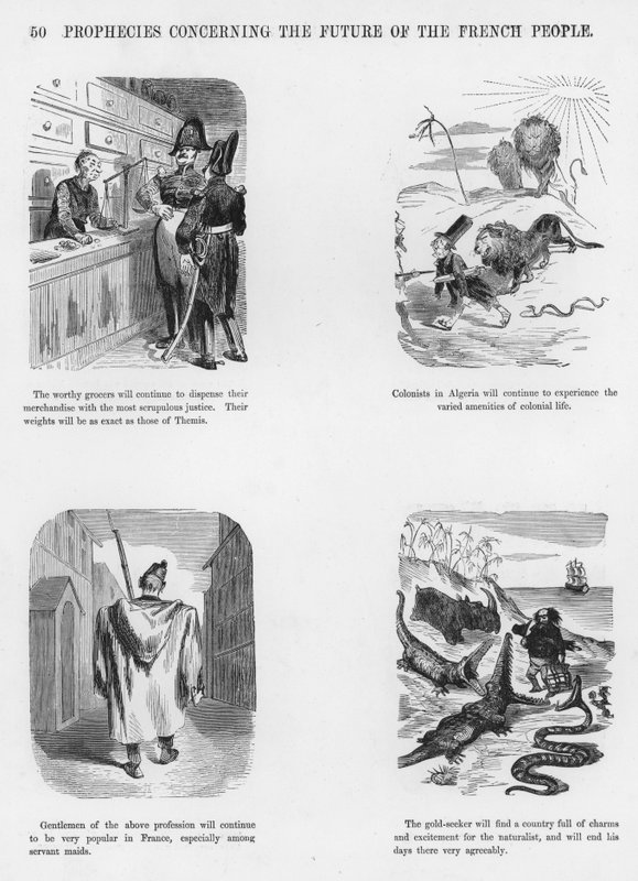 Humoristische en Groteske Schetsen door Gustave Dore (gravure) door Gustave Dore