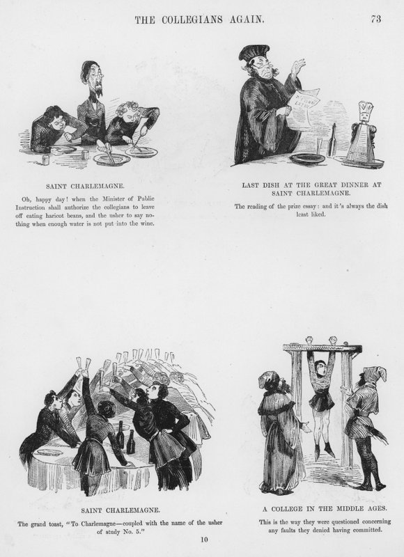 Humoristische en Groteske Schetsen door Gustave Doré (gravure) door Gustave Dore