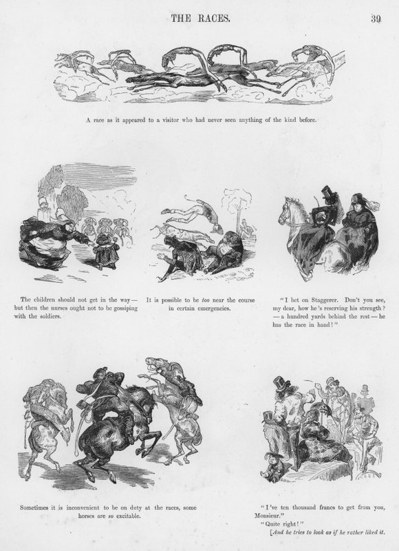Humoristische en groteske schetsen door Gustave Dore