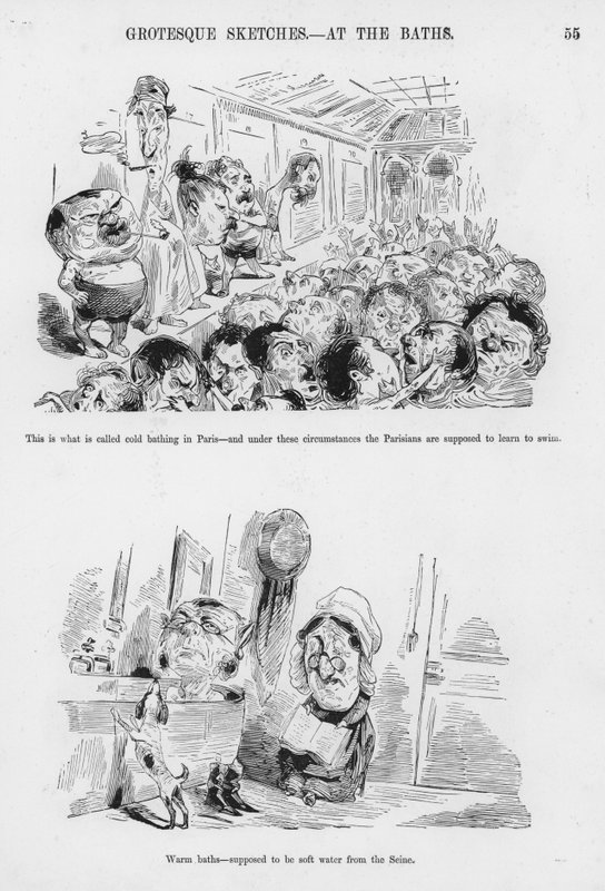 Humoristische en groteske schetsen door Gustave Dore door Gustave Dore