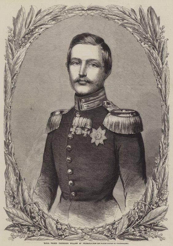 ZKH Prins Frederik Willem van Pruisen door Gustave Janet