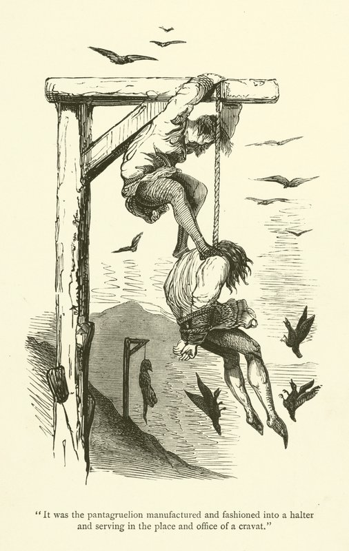 Illustratie voor de werken van Rabelais door Gustave after Dore
