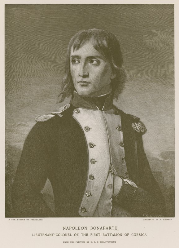 Luitenant-kolonel van het Eerste Bataljon van Corsica door H. E. Philippoteaux