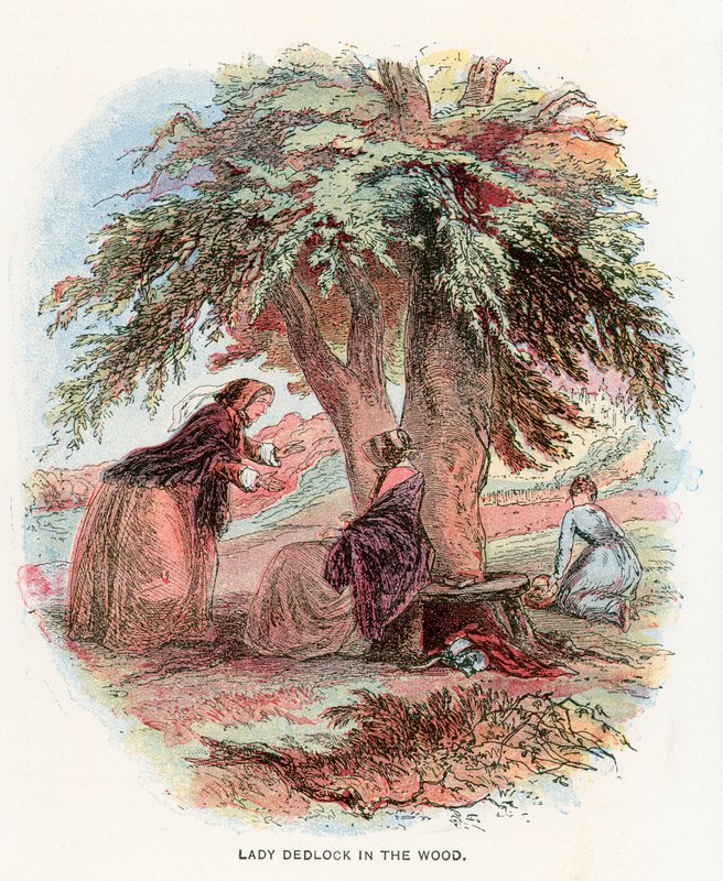 Illustratie voor Bleak House door Hablot Knight Browne