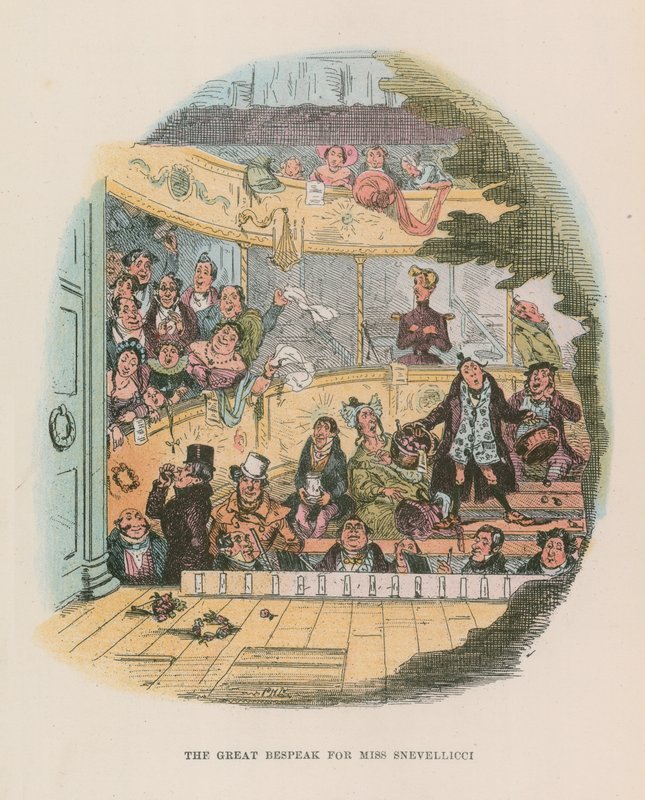 Illustratie voor Nicholas Nickleby door Hablot Knight Browne