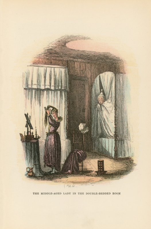 Illustratie voor Pickwick Papers door Hablot Knight Browne