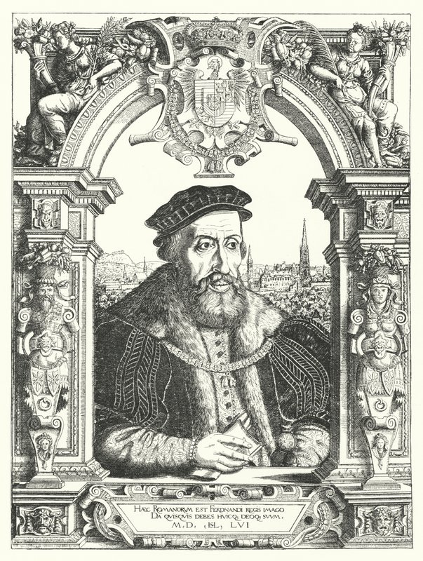 Ferdinand I, Heilige Roomse keizer door Hanns Sebald Lautensack