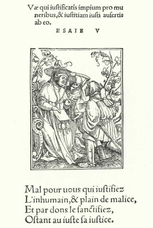 De Kardinaal (gravure) door Hans (after) Holbein the Younger