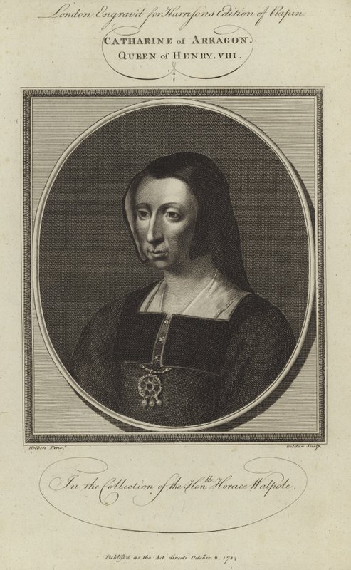 Catherine van Aragon door Hans Holbein der Jüngere