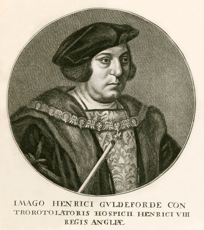 Henry Guildford door Hans Holbein der Jüngere