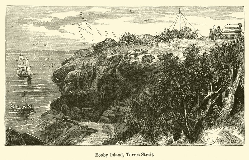 Booby Island, Torres Strait door Harden Sidney Melville