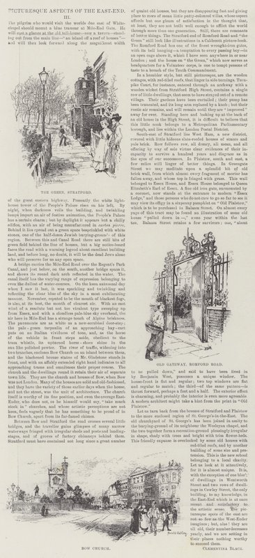 Pittoreske Aspecten van de East-End III door Harold Oakley