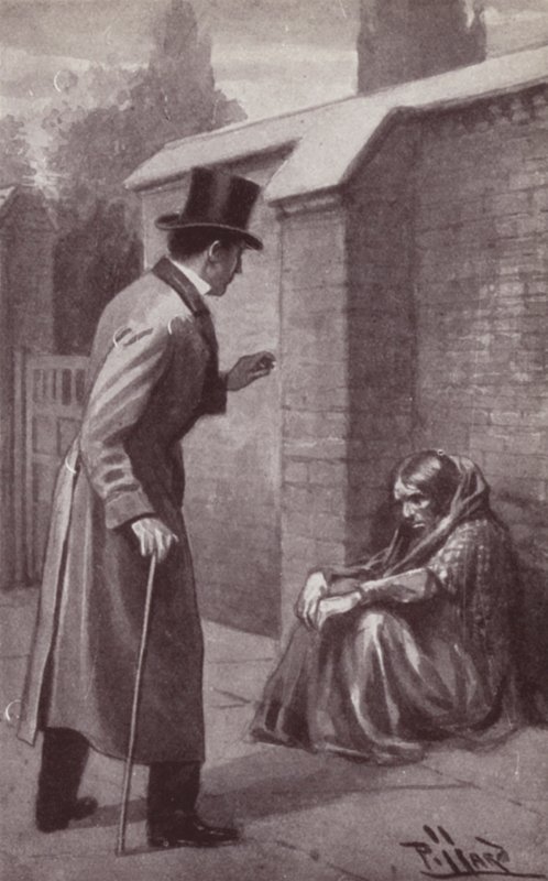 Illustratie voor The Mystery Of Edwin Drood door Charles Dickens door Harold Hume Piffard