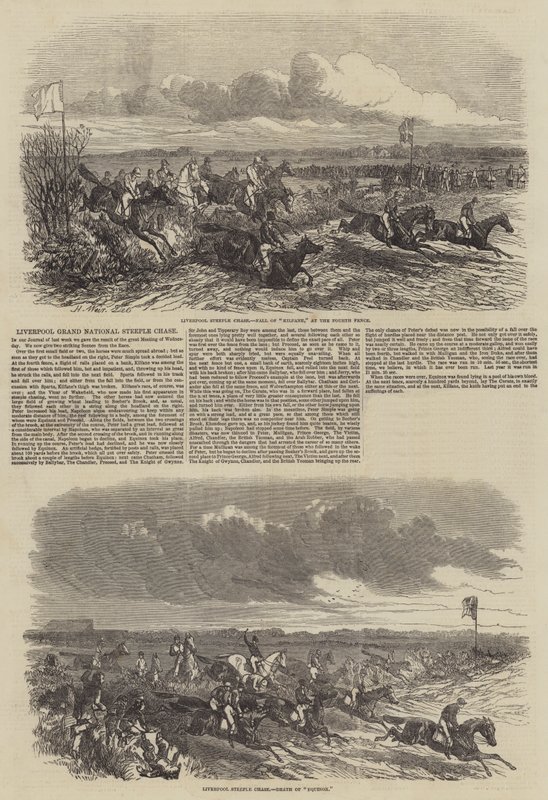 Liverpool Grand National Steeple Chase door Harrison William Weir