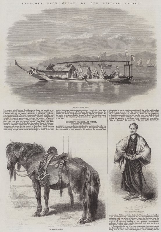 Schetsen uit Japan door Harrison William Weir